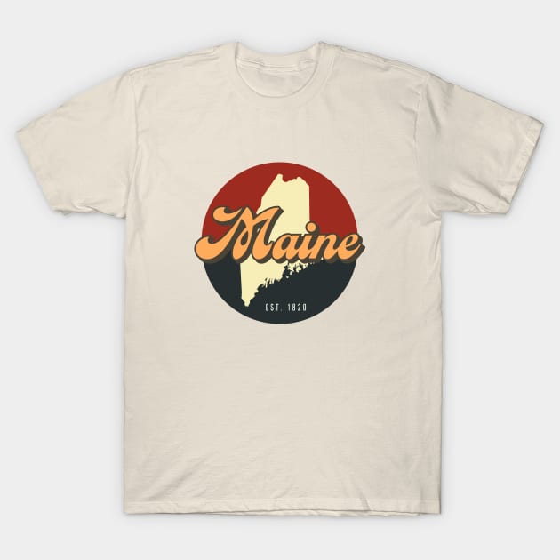 Vintage Maine T-Shirt by loudestkitten